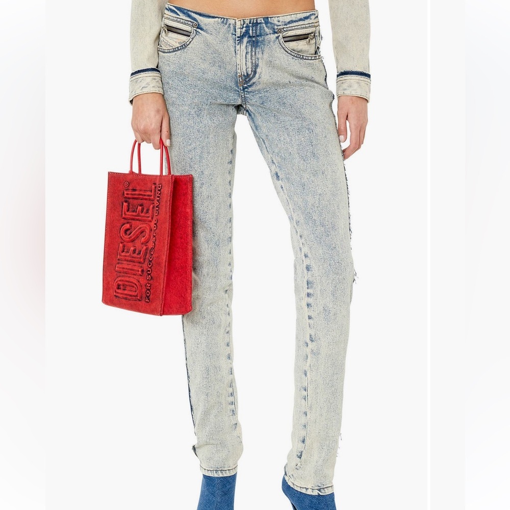 DIESEL D-Tail Y2K Skinny Jeans Low Rise 26